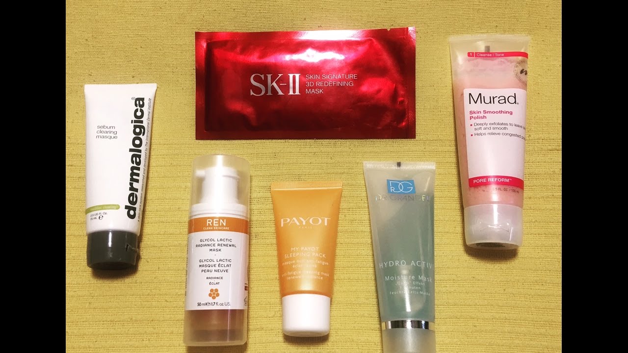 Мультимаскинг. Мои любимые маски для лица: Dermalogica, REN, Murad. Часть 1