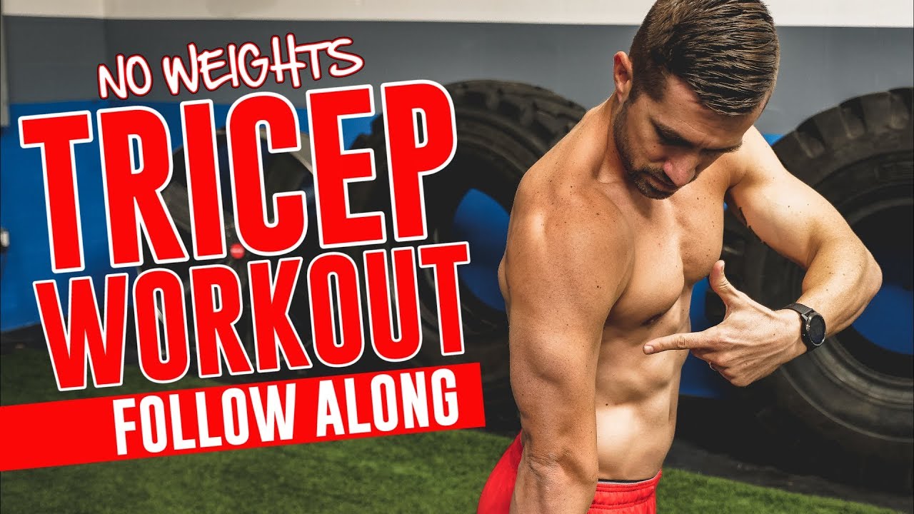 Tricep Workout Without Weights