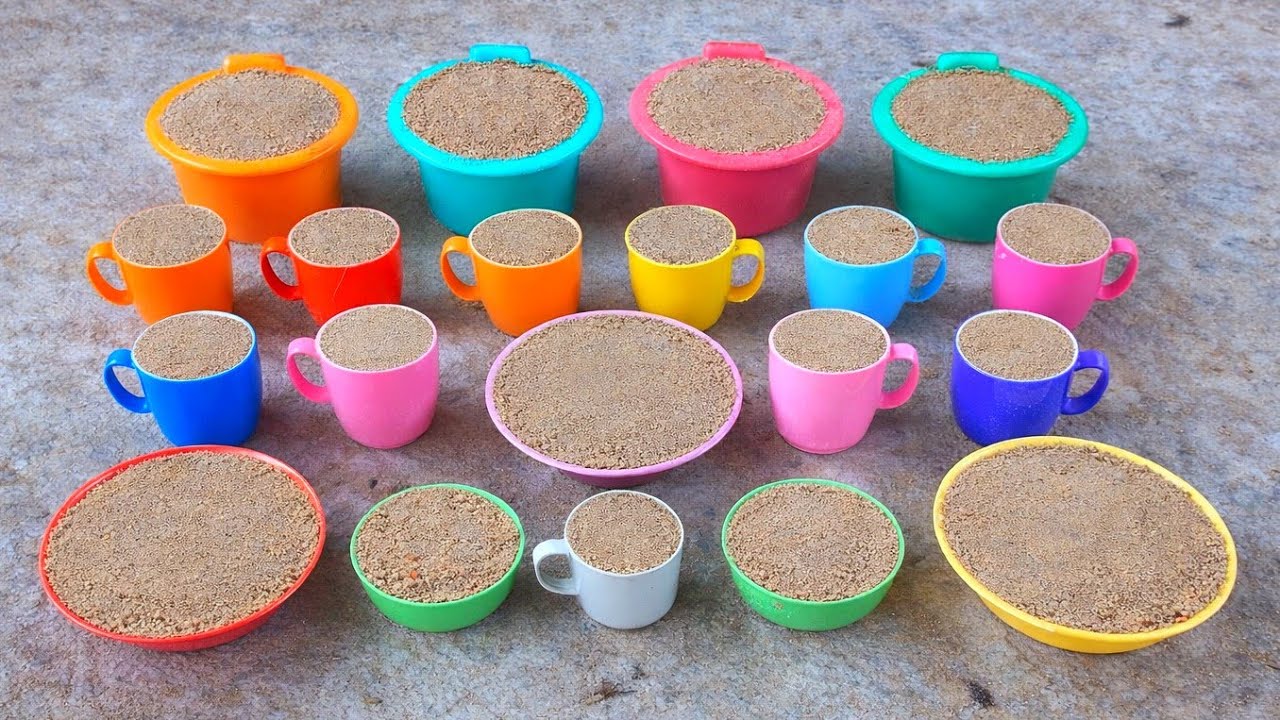 Amazing ASMR DIY Multi Layer Sand Cake Tutorial