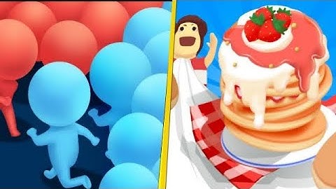 Count Master Vs Pancake Run All Levels Gameplay Walkthrough HD