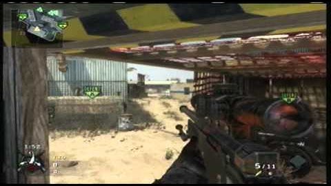 black ops sniping in search and destroy-firing range