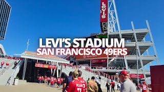 Exploring Levi's Stadium of the San Francisco 49ers Walking Tour #levisstadium #49ers #santaclara