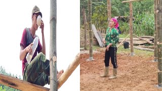 Linh and her husband are building a new farm in daily life