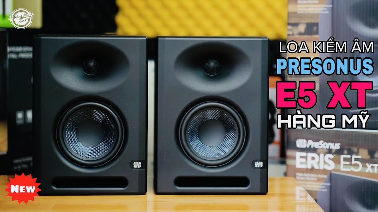 Test Loa Kiểm Âm PRESONUS E5 XT 