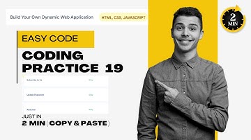Coding Assignment 19 || Build Your Own Dynamic Web Application Answer || Nxtwave