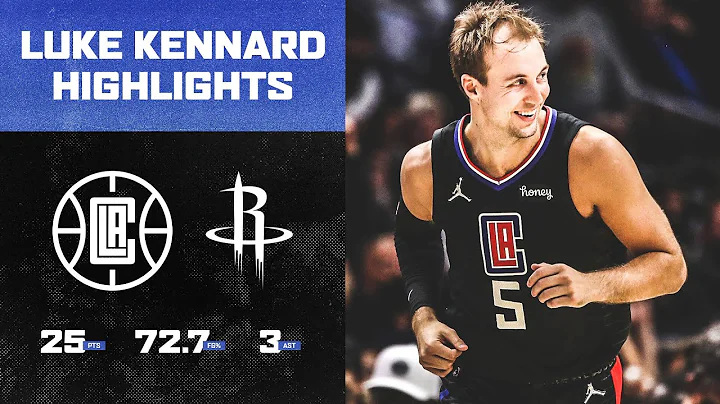 Luke Kennard had no limit against the Houston Rockets. | LA Clippers