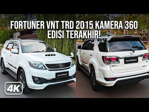 TOYOTA FORTUNER VNT 2015 TRD KAMERA 360 EDISI TERAKHIR BANG