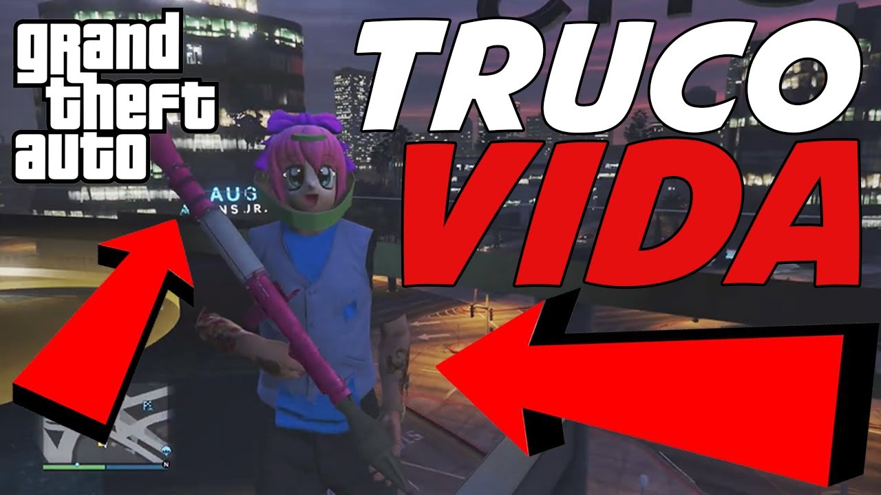 COMO TENER VIDA INFINITA FACIL SOLO EN GTA 5 ONLINE GOD MODE VIDA