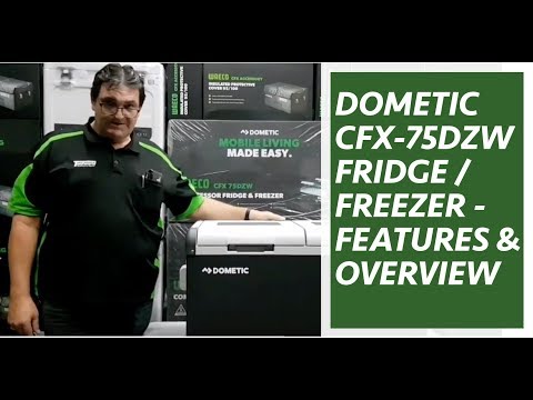 *new*-dometic-waeco-cfx75dzw-fridge-freezer-demo,-features-specifications-review