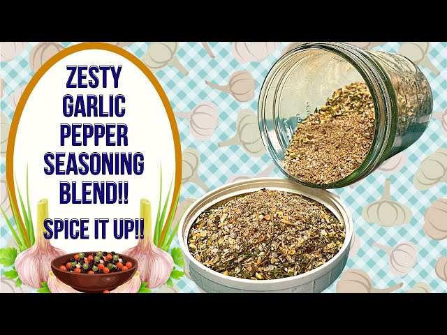 Tastefully Simple - Garlic Pepper Seasoning