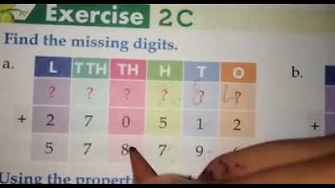 Class 4,,maths,unit 2, Addition, Exercise 2C