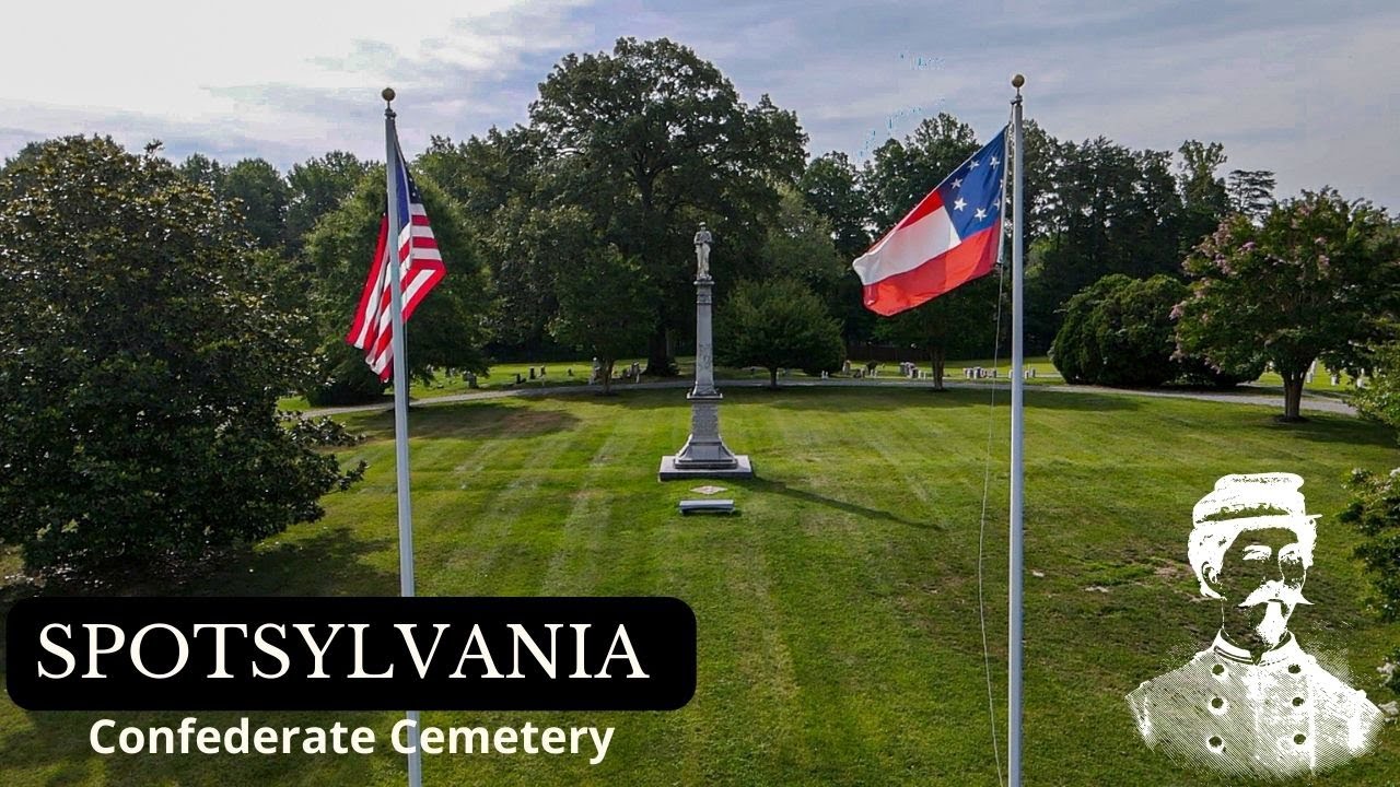 Tour of the SPOTSYLVANIA CONFEDERATE CEMETERY