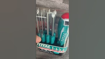 Review Bộ đầu tuốc nơ vít (tô vít) 9 chi tiết Total THT250906, chính hãng, giá xịn!