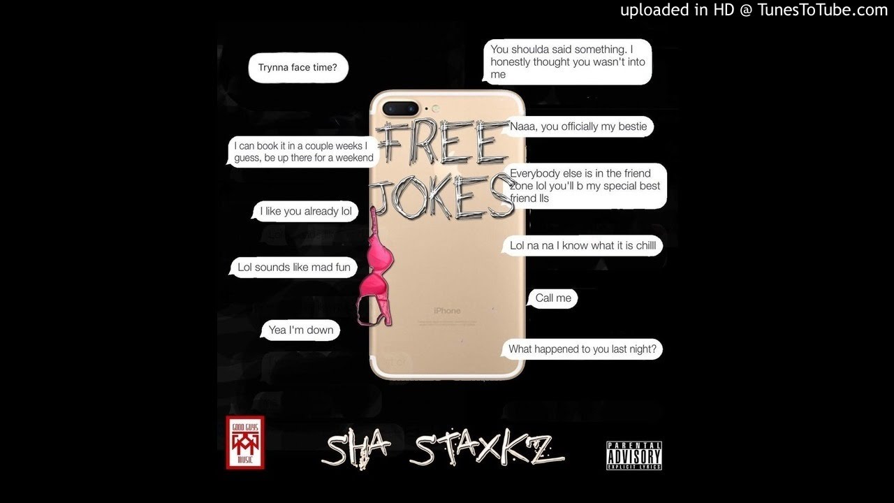 Sleduj Sha' Staxkz - Free Jokes (Brigz Crawford Diss) na YouTube Sleduj Sha' Staxkz - Free Jokes (Brigz Crawford Diss) na YouTube