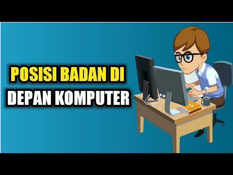 Video: 3 Cara Duduk Lurus di Depan Komputer