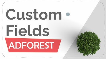 Custom Fields AdForest Theme