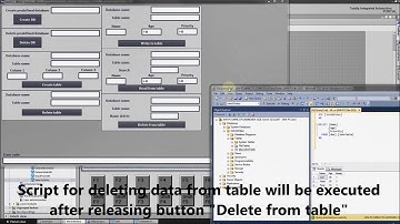 Siemens TIA Portal HMI tutorial – How to delete data of table from WinCC RT (SQL / HMI RT)