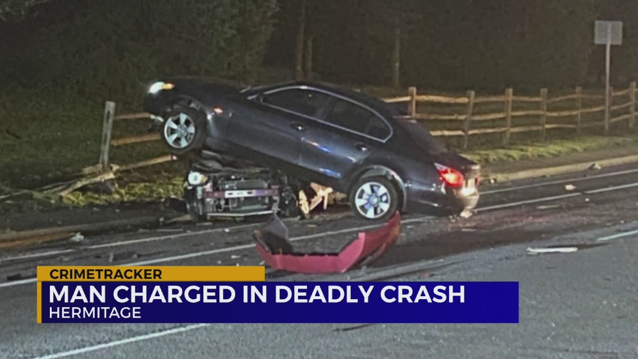 Man charged in deadly Hermitage crash - YouTube
