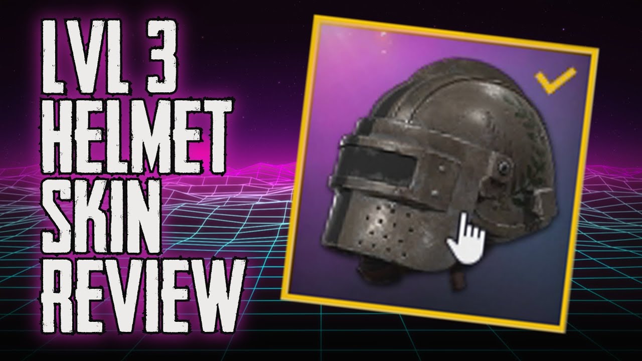 LVL 3 Helmet Skin review - Medieval Helmet [PUBG] 