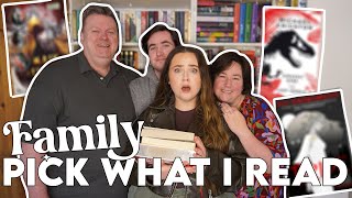 my FAMILY pick WHAT I READ!!📚 year of recs ep4