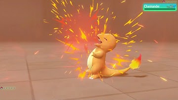 Pokemon Lets Go Eevee - Master Trainer Charmander
