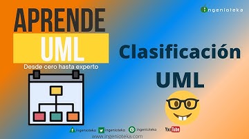 📲04: Clasificación de DIAGRAMAS/modelos UML | @Ingenioteka