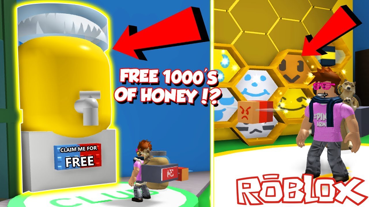 Omg How To Get Free Thousands Of Honey And Free Royal Jelly In - roblox noob dabbing gif buxggcom roblox