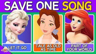 🎵 SAVE ONE SONG per Disney Movie 🎙️🔥 | Music Quiz | Choose Your Favoritte Song screenshot 5