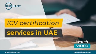 In Country Value Program (ICV) Certificate Dubai | ICV Certification Services in UAE - HLB HAMT