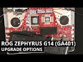 ROG Zephyrus G14 (GA401) DISASSEMBLY and UPGRADE OPTIONS (Storage, RAM, WiFi, Thermal Paste)