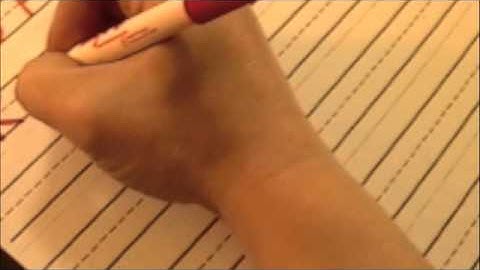 EASY PRINTING -  Upper Case L (Handwriting Without Tears verbal cues)