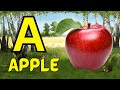 Phonics Song 2 with TWO Words in 3D - A For Airplane - ABC Alphabet Songs with Sounds for Children