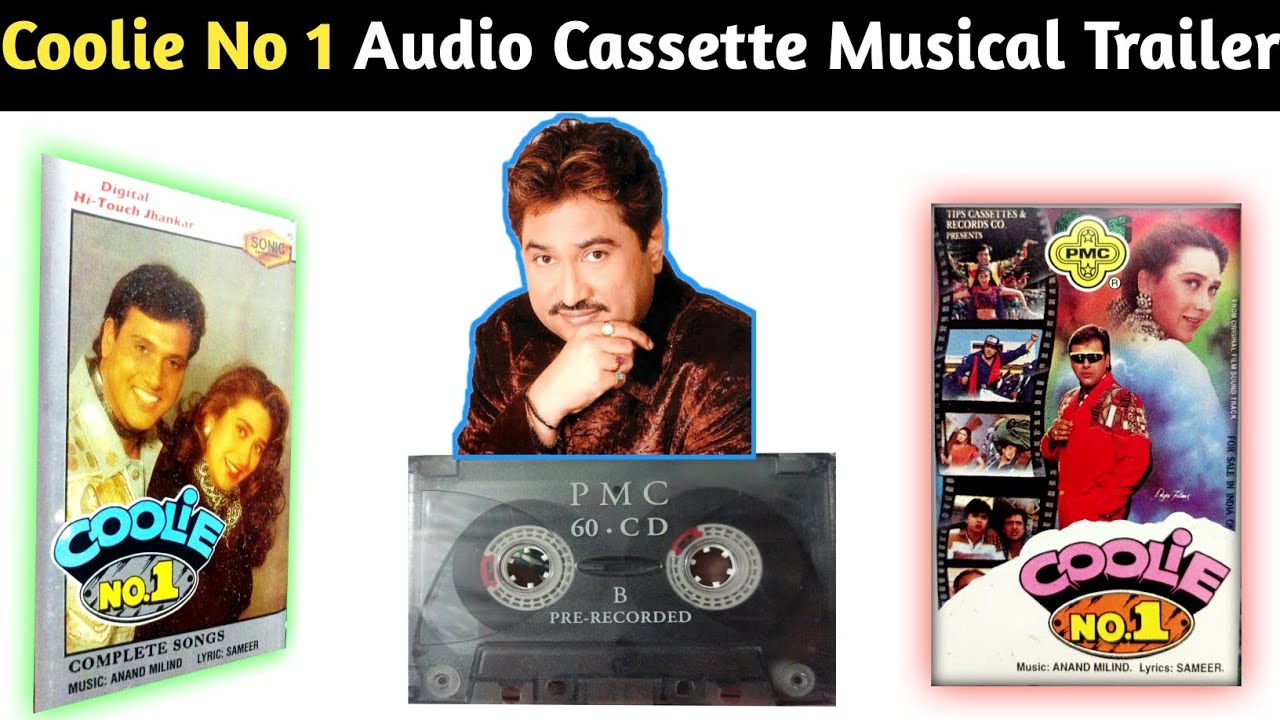 Coolie No 1 Audio Cassette Musical Trailer