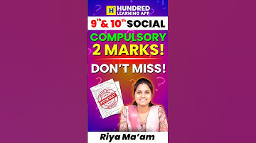 9th & 10th Social Compulsory 2 Marks and Important Questions for 2nd Midterm exam 2025 #9th #10th