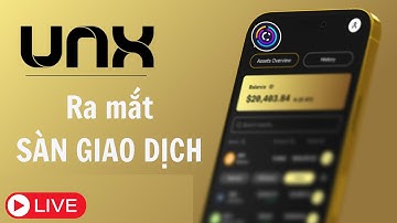🔴Trực Tiếp |  Ra mắt Sàn Giao Dịch UNX của CROWD1
