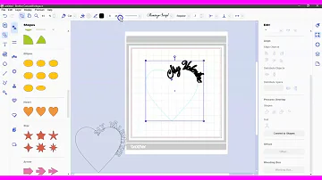 Curve Text In canvas workspace Brother ScanNCut Jen Blausey