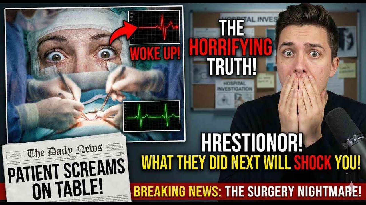 He Woke Up During Open Heart Surgery But Couldn't Scream