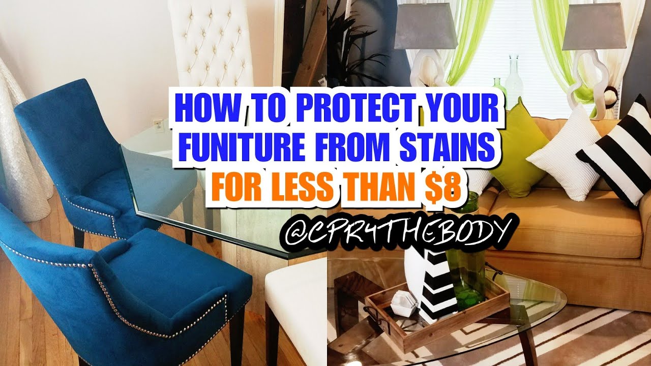 How To Protect Your Furniture Using 3m Scotchgard Youtube