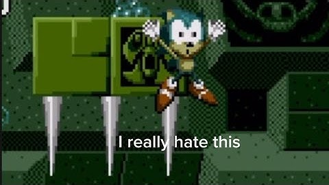 Trying to get the secret of labyrinth zone act 1