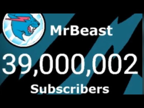 MrBeast Hitting 39M Subs!