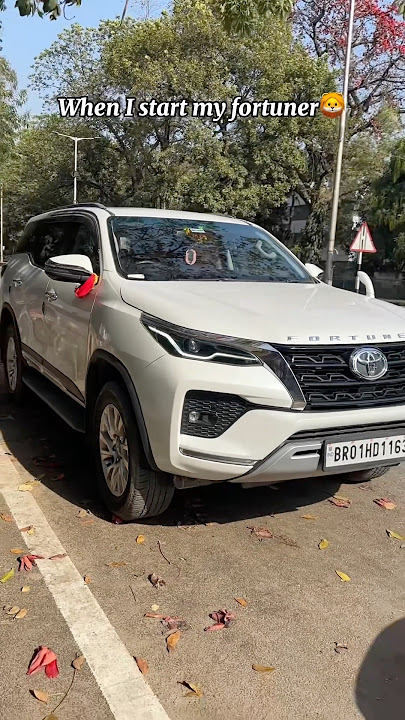 Fortuner Engine Sound🦁🤩 #toyota #fortuner #video #viralvideo #viralshort #youtube #youtubeshorts