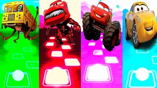 Bus Eater 🆚 McQueen Robot Eater 🆚 McQueen Monster Eater 🆚 Cruz Ramirez 🎶 Who is Best?