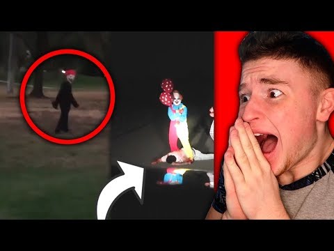 The CREEPIEST CLOWN VIDEOS You Will Ever See ON YOUTUBE! (SCARY)