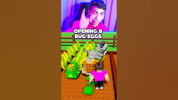 OPENING 8 BUG EGGS in Grow a Garden 🫨