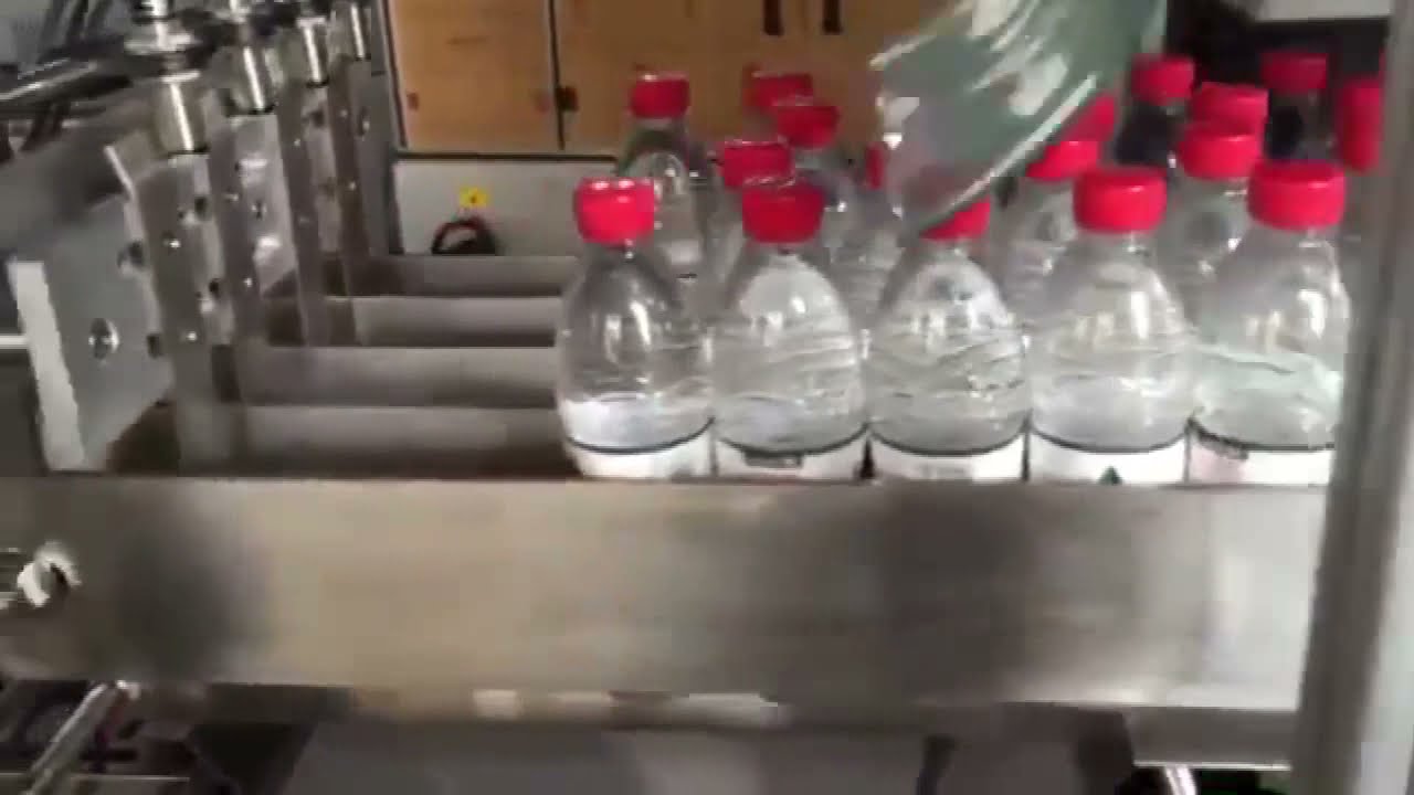 Mineral water end packaging line Automatic feeding cartoning system