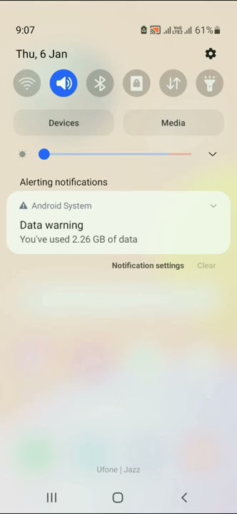 How To Hide Data Usage Warning 2022 || Samsung Galaxy || #Shorts
