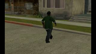 GTA San Andreas Smoke Walking Animation