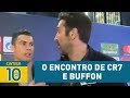 Lendas! OLHA o encontro de CR7 e Buffon após Real 1x3 Juventus!