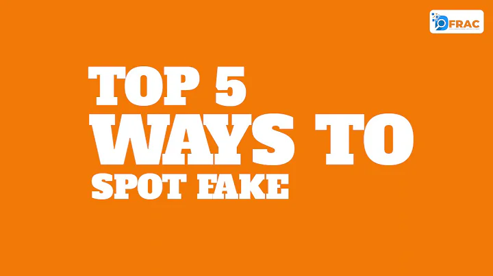 TOP 5 WAYS TO SPOT FAKE NEWS