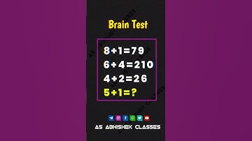 Brain Test ।। Math Puzzle ।। Mind Test Question ।। #shorts #viral #puzzle #trending #viralshorts